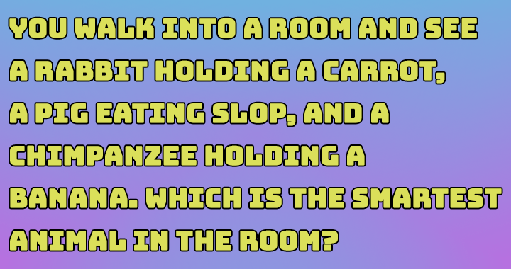 Banner for If you can figure out this answer you should take this quiz