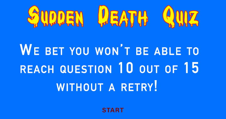 Banner for Only a genius will make it all the way to question 10