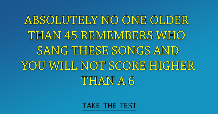 Banner for Who sang these songs?