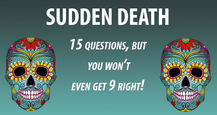 Banner for Day of the Dead Sudden death quiz