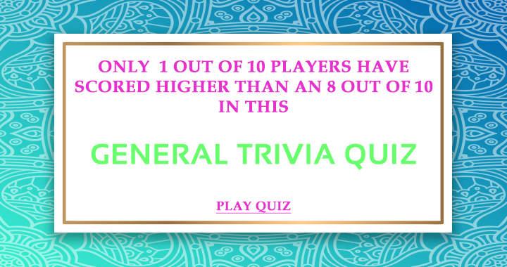 Banner for General Trivia Quiz