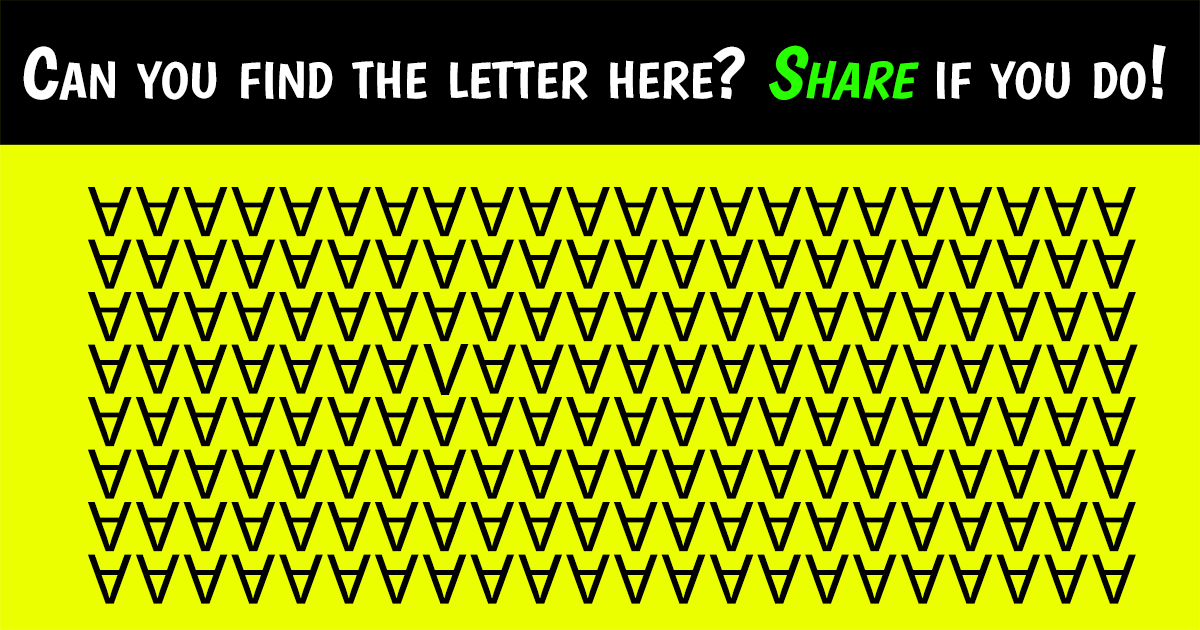 Banner for Can you find the letter?