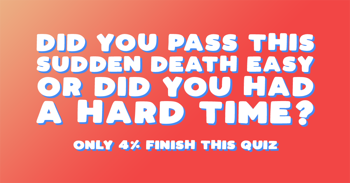 Banner for Hard Sudden Death