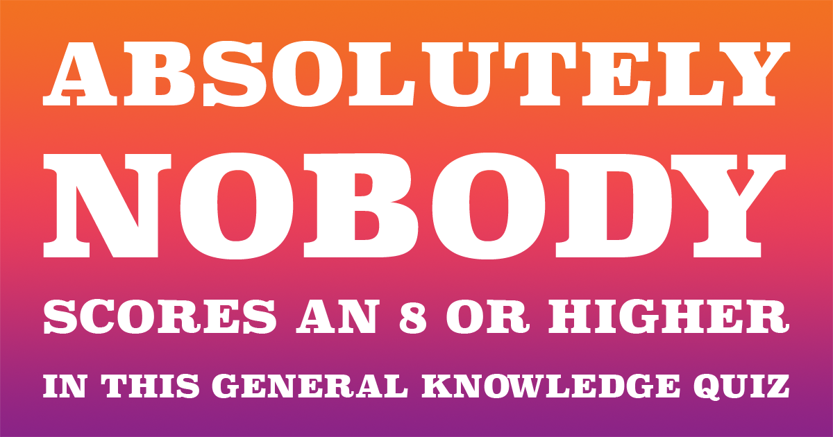 Banner for Knowledge Quiz