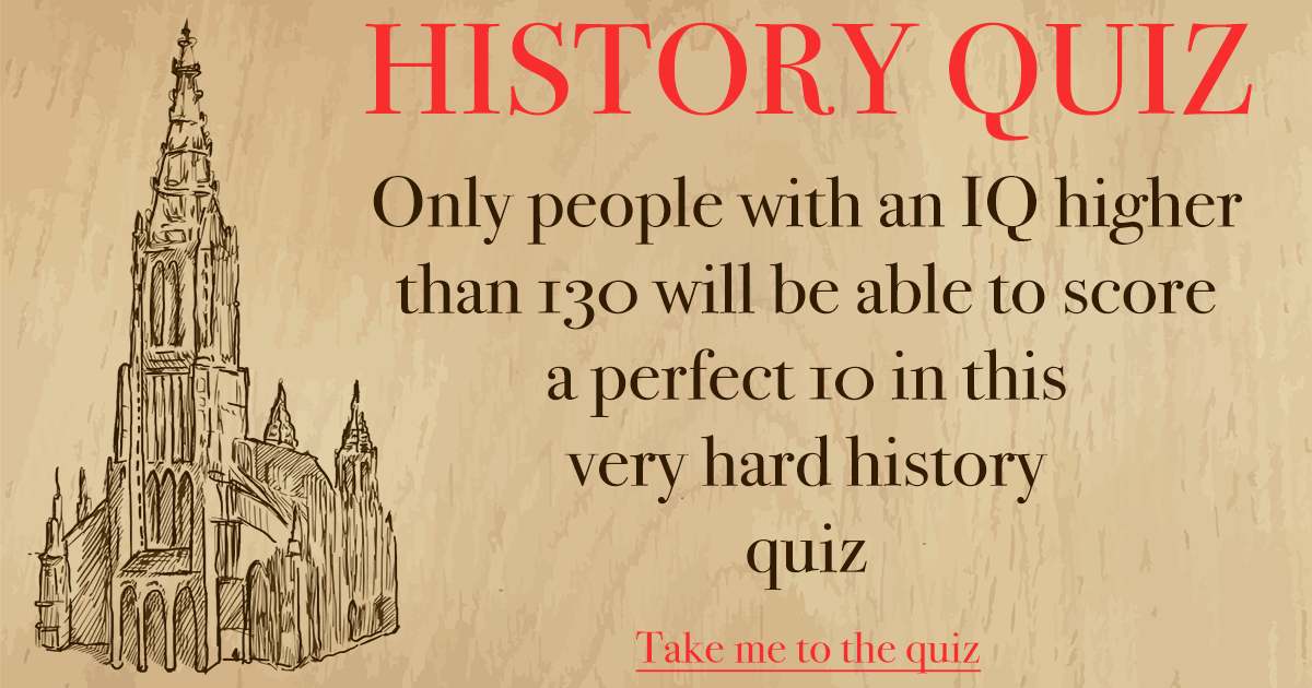 Banner for History Quiz For Smart People