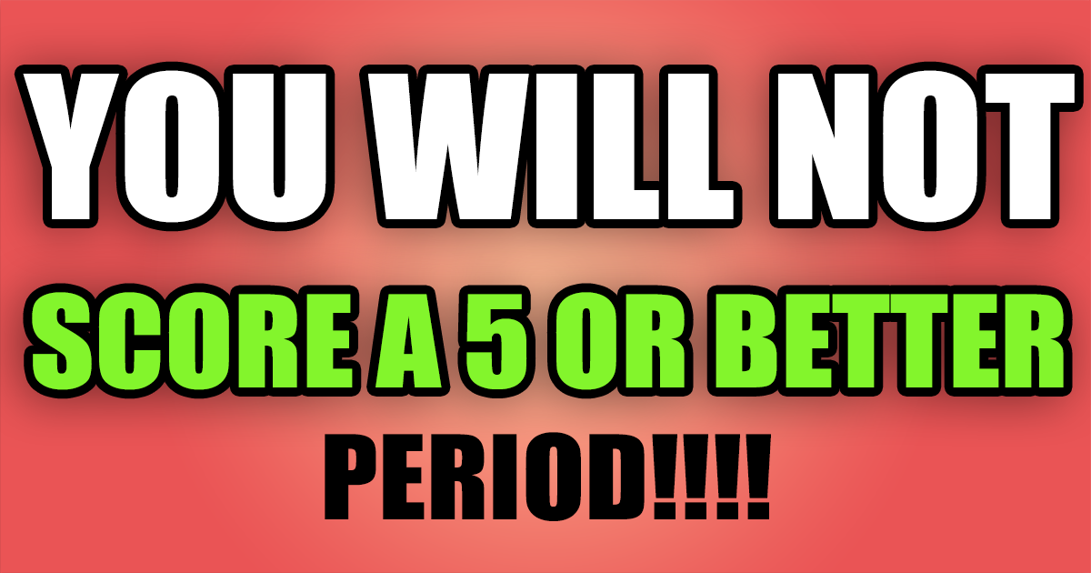 Banner for Most quizzers can't get more than 5 in this quiz!