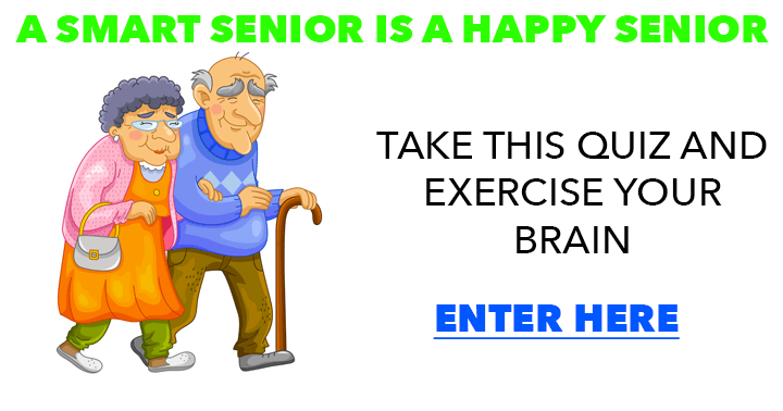 Are you a smart and happy senior?