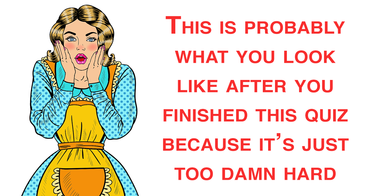 Banner for Hard Knowledge Quiz