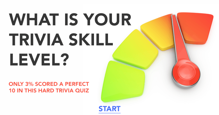 Banner for What is your trivia skill level?
