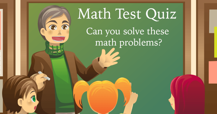 Banner for Can you solve these math problems?