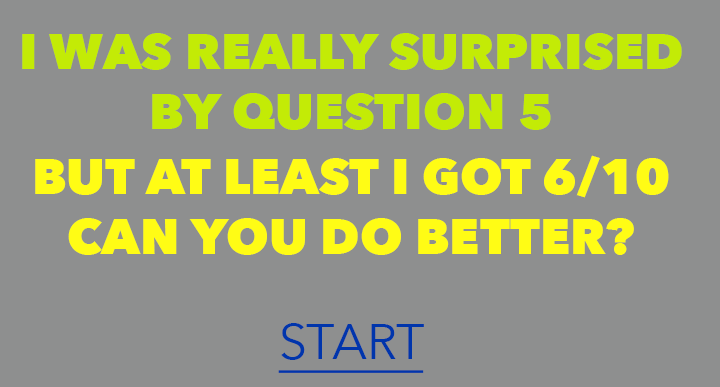 Banner for Can you do better than me?