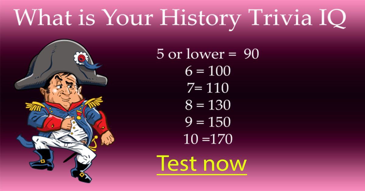 Banner for History Trivia Quiz