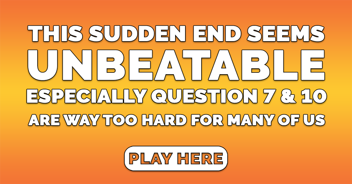 Banner for Unbeatable Sudden End