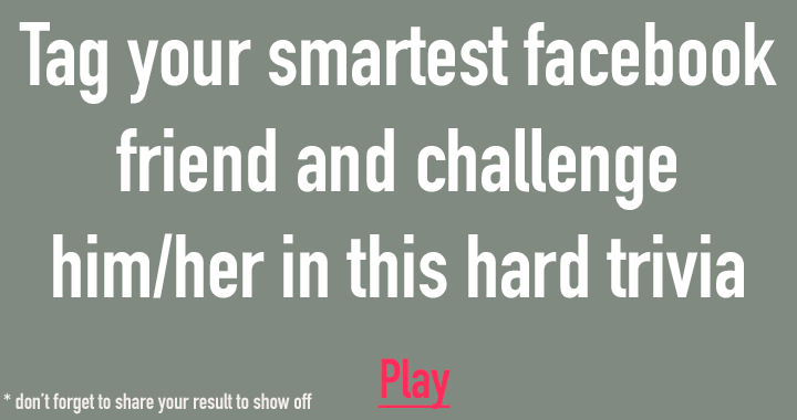 Banner for Tag your smartest friend