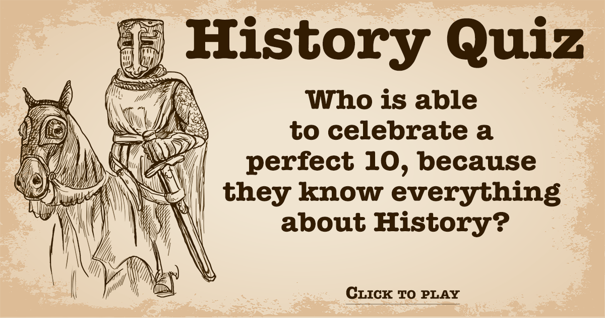 Banner for History Quiz