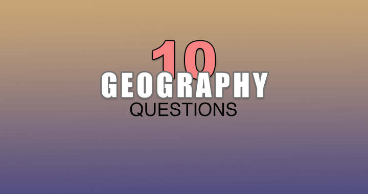 Banner for Geography Trivia