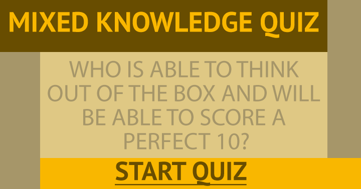 Banner for Are you able to think out of the box? 