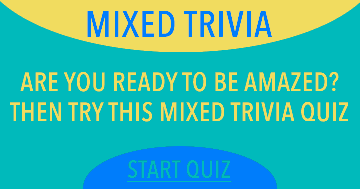 Banner for Mixed Trivia Quiz