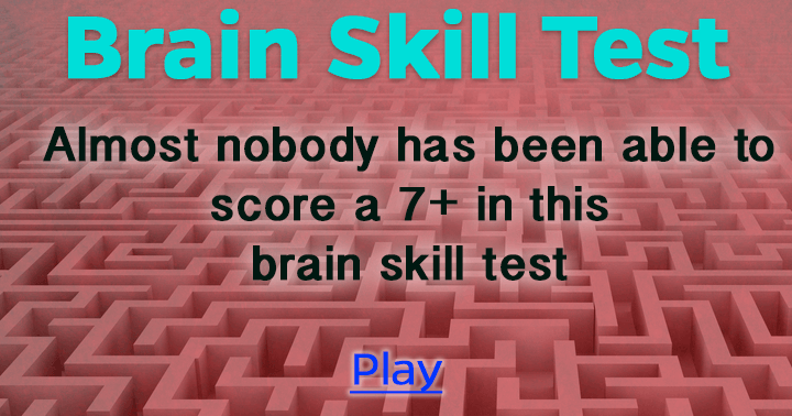 Banner for Brain Skill Test