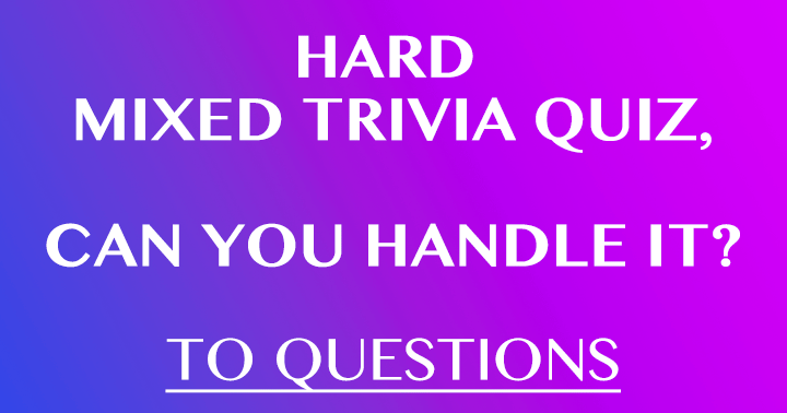 Banner for Can you handle this one?