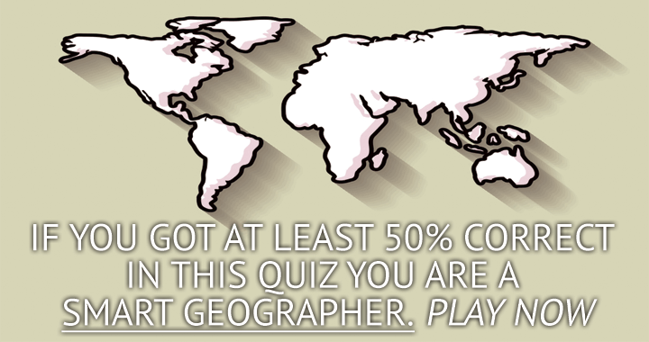 Banner for Are you a real geographer?