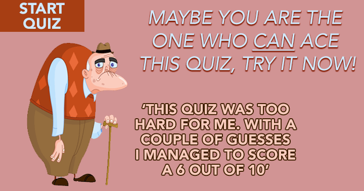 Banner for Can you ace this quiz?