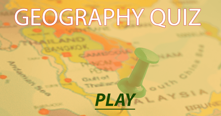 Banner for Geography Quiz