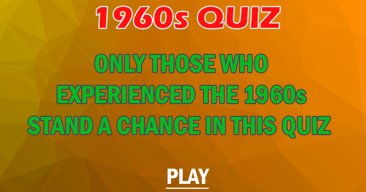 Banner for 1960s Quiz