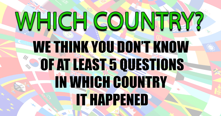 Banner for Do you know where it happened? 