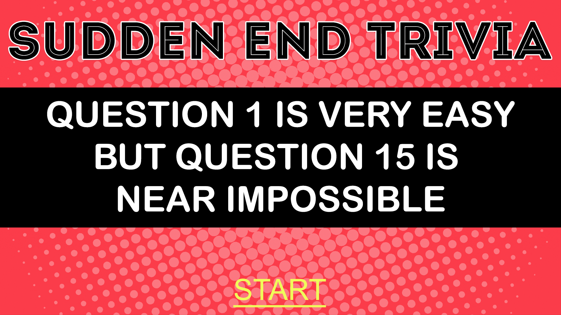 Banner for Near Impossible Sudden End