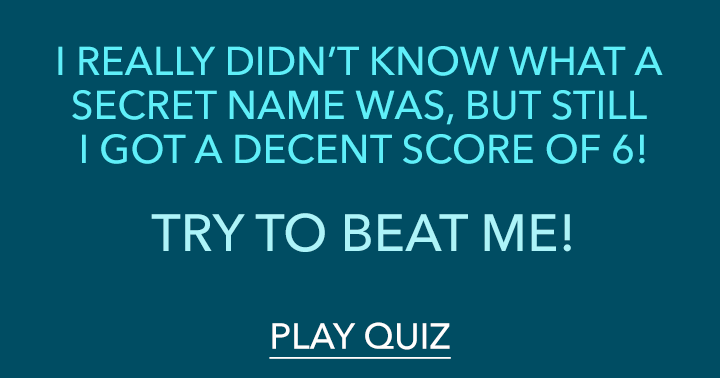 Banner for Try to beat my score of 6