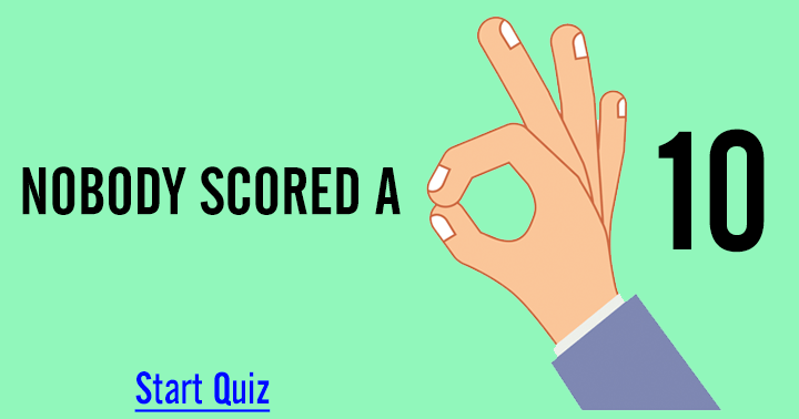 Banner for Nobody scored  a perfect 10