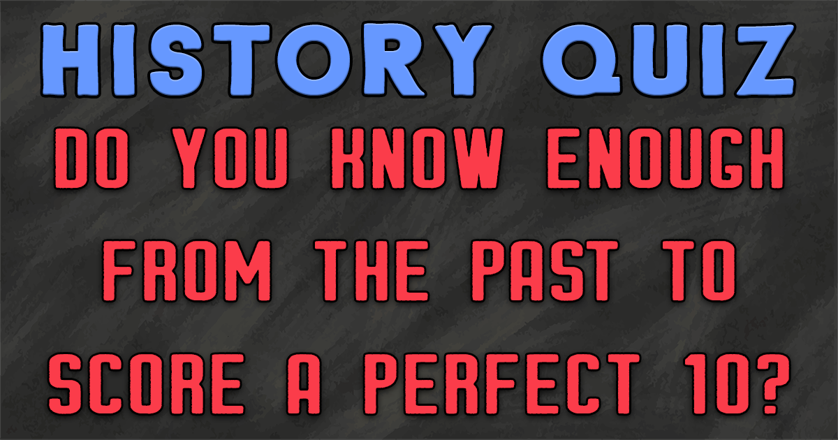 Banner for History Quiz