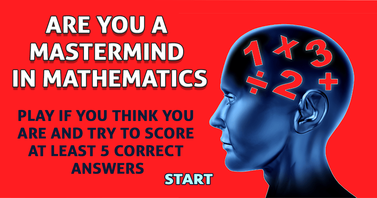 Banner for Challenging Mathematics Quiz