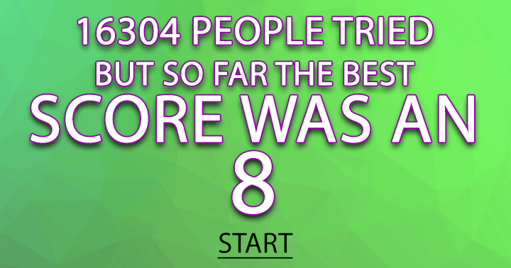 Banner for Are you the first one to score a 9 or 10?	