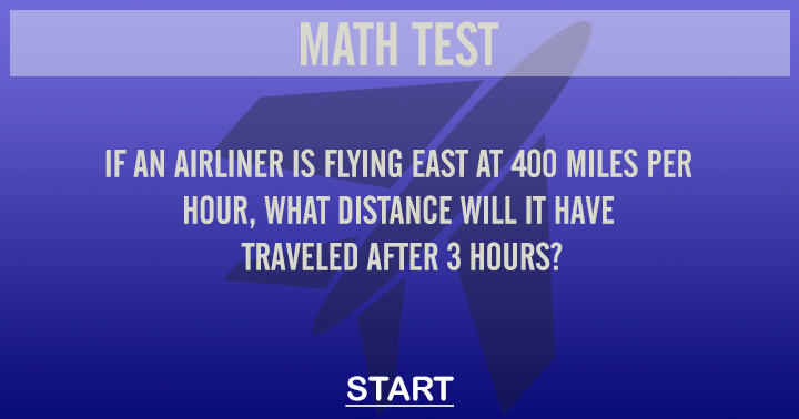 Banner for Math Test