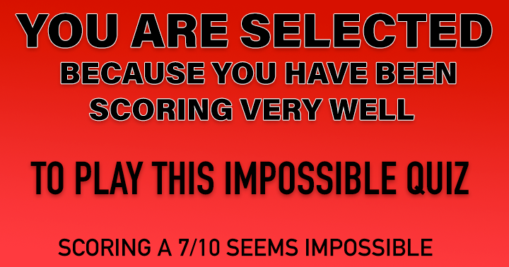 Banner for You Are Selected