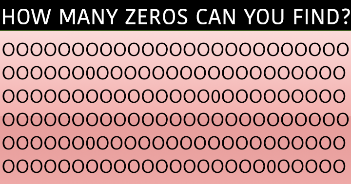 Banner for How many zeros?