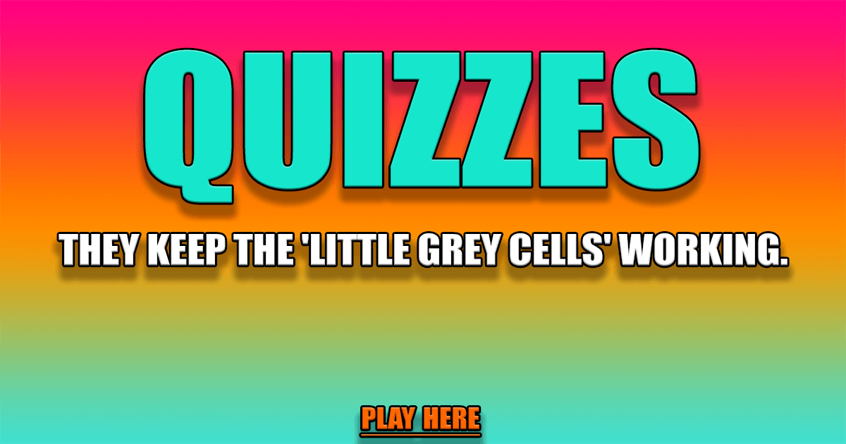 Banner for Play Our Quizzes
