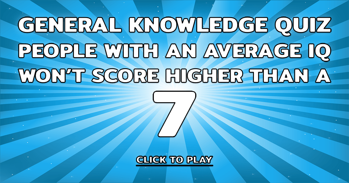 Banner for General Knowledge Quiz