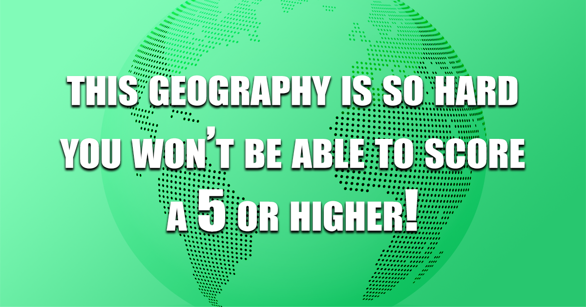 Banner for Hard Geography Quiz