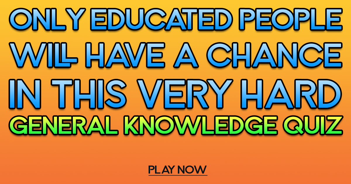 Banner for Are you educated enough for this quiz?