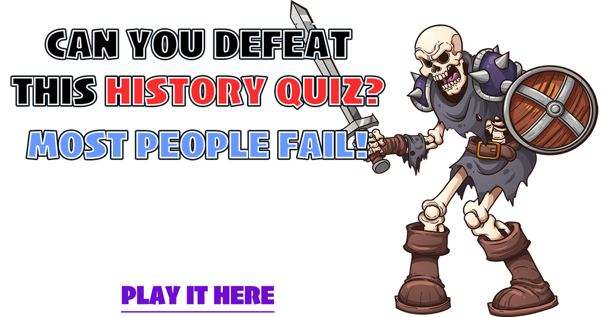 Banner for Hard Quiz About History