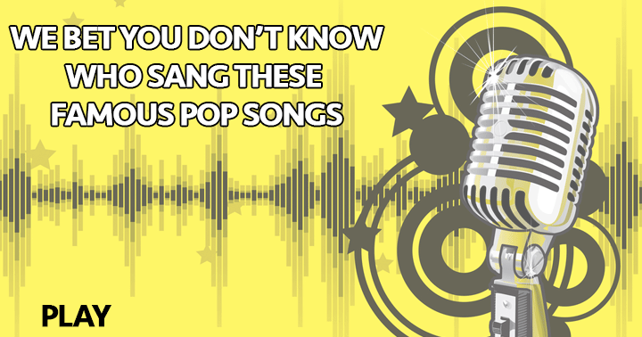 Banner for Quiz about famous pop songs!