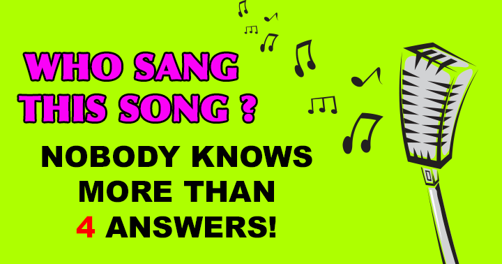 Banner for Who sang this song?