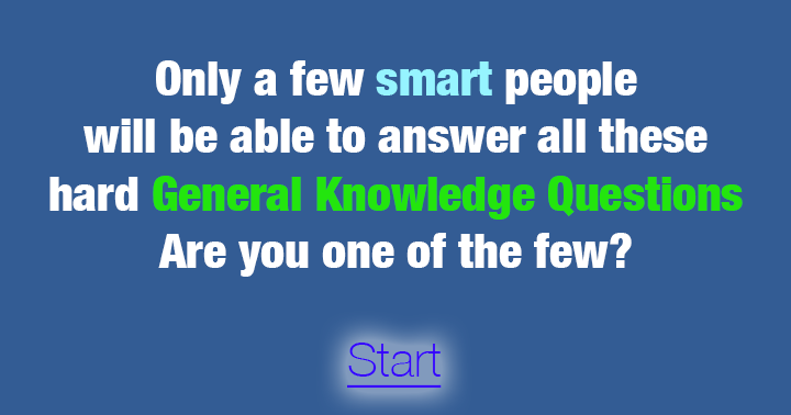 Banner for General Knowledge Quiz