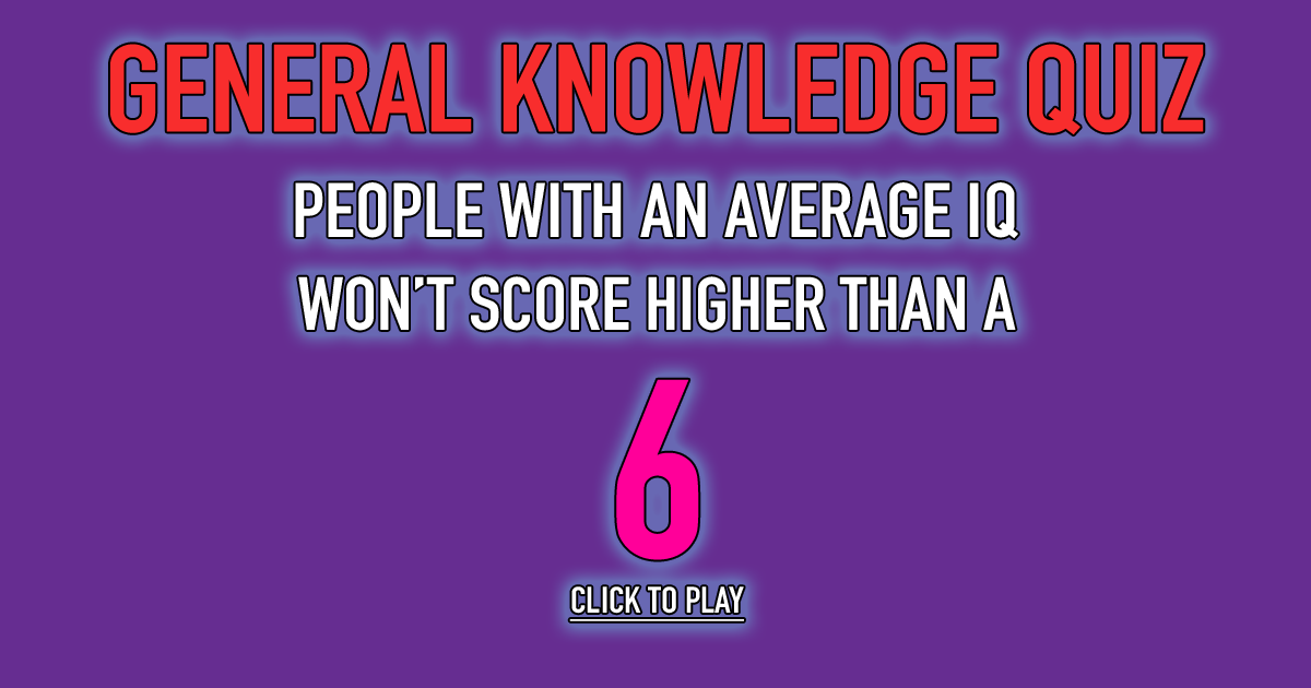 Banner for General Knowledge Quiz