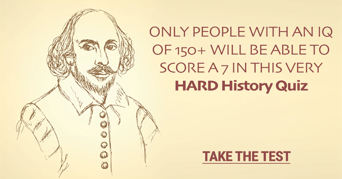 Banner for HARD History Quiz