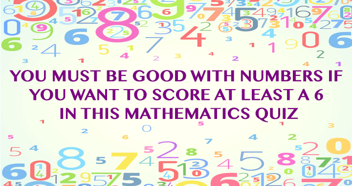 Banner for How good are you with numbers?