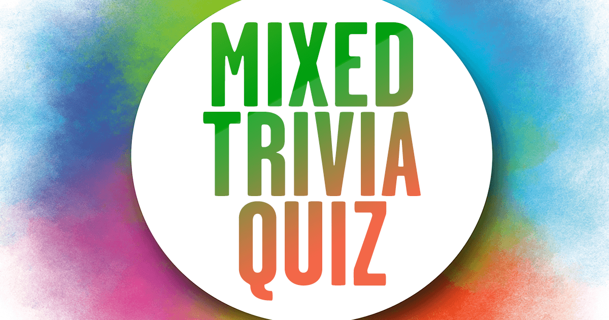 Banner for Mixed Trivia Quiz